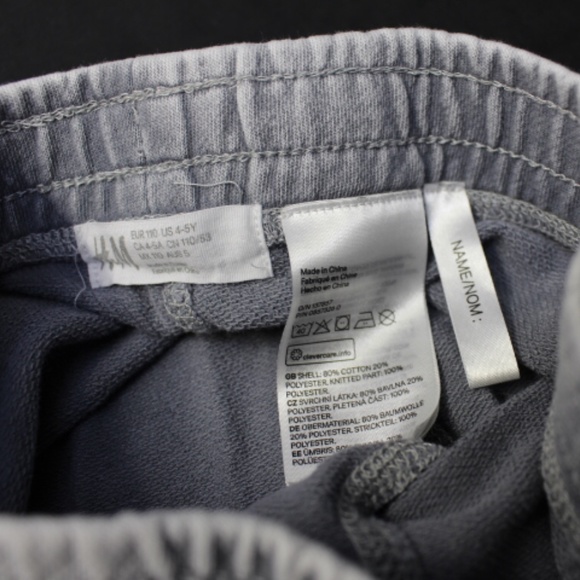 Grey Color Block Joggers - Picture 2 of 3